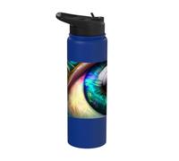 Rainbow Eye the Beauty in the Dark Stainless Steel Insulated Water Bottle