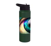 Rainbow Eye the Beauty in the Dark Stainless Steel Insulated Water Bottle
