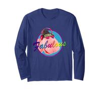 Rainbow Fabulous George Retro Long Sleeve T-Shirt
