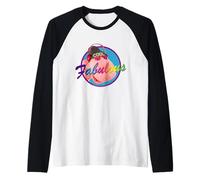 Rainbow Fabulous George Retro Raglan Baseball Tee