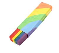 Rainbow Fan Brush Face Paint, Rainbow Face Paint Stick Crayons Colors Face & Body Paints Rainbow Flag Face Paint Stick Fancy Dress for Lesbian Gay Pride Celebrations Makeup Party Birthday Festivals