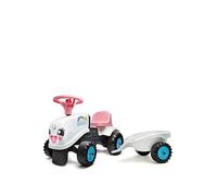 Rainbow Farm Ride-On Tractor With Trailer One Colour