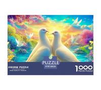 Rainbow Feather 1000 Piece Jigsaw Puzzles Suitable for Decompression And Wall Decor Birthday Gifts Challenge Toy Gifts for Adults And Kids 38x26cm/1000pcs