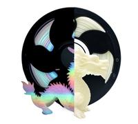 Rainbow Filament | 3D Printer Filament | Multicolour for 3D Printers | Strong Toughness | High Precision Spool Multicolor Spool - Standard Printer for Hobbyists Professiona