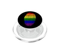 Rainbow Fingerprint LGBTQ Pride Identity Equality Love PopSockets PopGrip for MagSafe