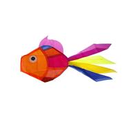 Rainbow Fish Kite Nylon Ripstop Toys Flying Beach Fun Kite Windsock Outdoor Garden Decor Kids Line Laundry Toys