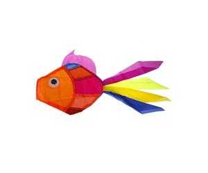 Rainbow Fish Kite Nylon Ripstop Toys Flying Beach Fun Kite Windsock Outdoor Garden Decor Kids Line Laundry Toys