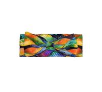 Rainbow Fish Scale Bow Headband Soft And Comfortable Suitable For Daily Wear Party And Photo Taking