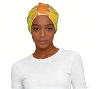 Rainbow Fish Scale Print Printed Headscarf for Women Soft Stretch Turban Hat Lightweight Easy Fit Self Care Gift Durable
