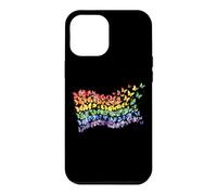 Rainbow Flag Butterflies Gay Pride Month Art Homosexuality Case for iPhone 12 Pro Max