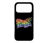 Rainbow Flag Butterflies Gay Pride Month Art Homosexuality Case for iPhone 17 Pro Max
