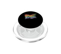 Rainbow Flag Butterflies Gay Pride Month Art Homosexuality PopSockets PopGrip for MagSafe