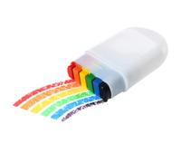 Rainbow Flag Colour Face & Body Paint Sticks - Easy Apply Waterproof LGBTQ Makeup for Pride, Festivals & Parades - Party Accessories