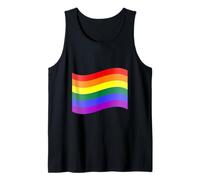 Rainbow Flag Pride Proud LBGTQ Queer Tank Top