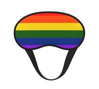 Rainbow Flag Sleep Mask for Side Sleeper, Eye Mask Sleeping for Women Men,for Sleeping with Elastic Band