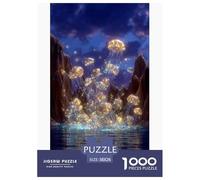 Rainbow Floral Bus Puzzles 1000 Piece Challenge Toy Adults And Children Impossible Jigsaw Puzzle Educational Challenge Leisure Activity Home Decoration Gift 38x26cm/1000pcs