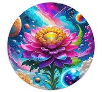 Rainbow Flower Puzzles 1000 Piece for Adults And Kids Colorful Plants Classic Educational Games Impossible Puzzle Toys Birthday Gifts Home Decoration 1000pcs (67.5x67.5cm)