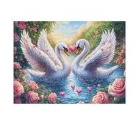 Rainbow Flying Eagle 500 Piece Jigsaw Puzzle for Adults Cute Pet Companion Jigsaw Family Camping Activity Vibrant Whimsical Design Great Gift for Outdoor Lovers 500 PCS