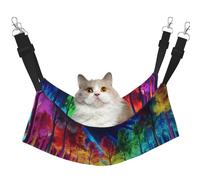 Rainbow Forest Reflection Printed Pet Hammock - Sleeping Hammock For Cats, Rabbits, Ferrets, Puppies, Small Animals