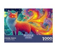 Rainbow FoxSophisticated 1000-Piece Jigsaw Puzzles for Adults Comprised of 1000 Individually Challenging Puzzle Game Pieces - Conceived As An Exceptional Gift Jigsaw Puzzles for Adults And Kids Age 1