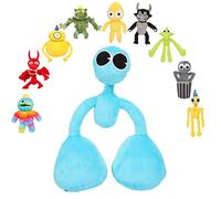 Rainbow Friends Plush Toys - Roblox Game Characters, Anime Throw Pillow Decor for Boys & Girls