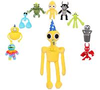 Rainbow Friends Plush Toys - Roblox Game Characters, Anime Throw Pillow Decor for Boys & Girls, Soft Stuffed Plush Toy