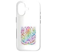 Rainbow Frog Skeleton Floral Cottagecore Pastel Design Case for iPhone 17