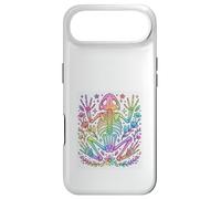 Rainbow Frog Skeleton Floral Cottagecore Pastel Design Case for iPhone Air