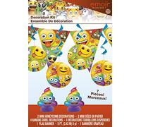 Rainbow Fun Emoji Decorating Kit - Vibrant & Versatile Party Supplies - Perfect for Kids' Birthdays, Celebrations & Exciting Events - 7 Pc