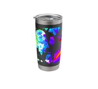 Rainbow Ghost Choir Tie Dye Spooky Ghosts Monsters Halloween Stainless Steel Insulated Tumbler