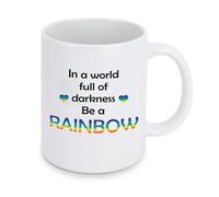 Rainbow Gifts for Women Men Ceramic Mug Christmas Presents for Gays Lesbians Gay Gift for Him Her Boyfriend Lgbt Pride Gift Lesbian Gifts Funny for Secret Santa Birthday Wedding Valentines Graduation
