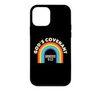 Rainbow God's Covenant Genesis 9:13 Bible Christian Lover Case for iPhone 12 mini