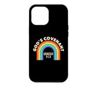 Rainbow God's Covenant Genesis 9:13 Bible Christian Lover Case for iPhone 12 Pro Max