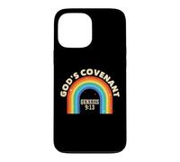 Rainbow God's Covenant Genesis 9:13 Bible Christian Lover Case for iPhone 13 Pro Max