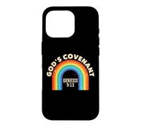 Rainbow God's Covenant Genesis 9:13 Bible Christian Lover Case for iPhone 16 Pro