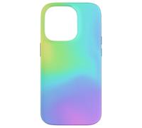 Rainbow Gradient Abstract Colorful Aura Swirl Case for iPhone 14 Pro