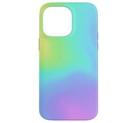 Rainbow Gradient Abstract Colorful Aura Swirl Case for iPhone 14 Pro Max