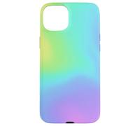Rainbow Gradient Abstract Colorful Aura Swirl Case for iPhone 15 Plus