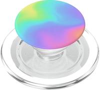 Rainbow Gradient Abstract Colorful Aura Swirl PopSockets PopGrip for MagSafe