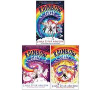 Rainbow Grey Series Collection 3 Books Set By Laura Ellen Anderson (Rainbow Grey, Eye of the Storm, Battle for the Skies)