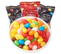 Rainbow gummy, 8 flavors of fruit soft candy, Wedding candies, Lemon and strawberry candy,healthy nutrition food, casual snacks, instant candy, sweet and sour candy (20packs)
