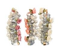 Rainbow hair gum horses, colored straps | No elastic damage accessories, elegant hair tie | Solid holdage in style telephone cable bracelet, rin