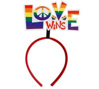 Rainbow Heart Headband Comfortable Costume Hairband Headpieces Adds Fun To Any Outfit Suitable For Fashion Enthusiasts Vibrant Headwear