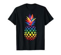 Rainbow Heart Pineapple - Pride Queer Gay Bi CSD Party LGBTQ T-Shirt