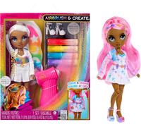 Rainbow High Air Brush & Create - 1 DIY Fashion Doll with Airbrush Market Kit,