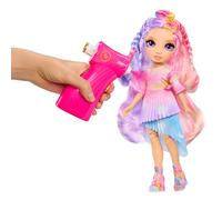 Rainbow High Air Brush & Create - 1 DIY Fashion Doll with Airbrush Market Kit, Washable Rainbow Markers, Long Hair, Purple Eyes, Creative Play for Children 4 to 12+