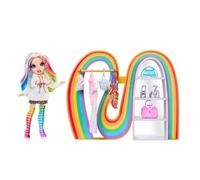 Rainbow High Amaya’s Rainbow Closet Playset - with Exclusive Rainbow Doll, Fashion, Shoes, Purses, Hangers, Clothes Rack, Shelves, Fun Present for Kids 4+