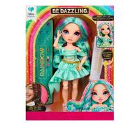 Rainbow High Be Dazzling - Celine Turquoise - Teal 28cm Fashion Doll with Bedazzling Tool, Sparkle Gems and Styling Accessories