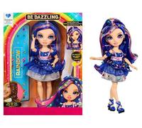 Rainbow High Be Dazzling - Genevieve Bleue - Blue 28cm Fashion Doll with Bedazzling Tool, Sparkle Gems and Styling Accessories