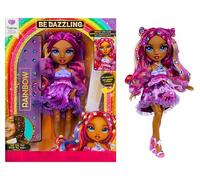 Rainbow High Be Dazzling - Noemie Violette - Purple 28cm Fashion Doll with Bedazzling Tool, Sparkle Gems and Styling Accessories